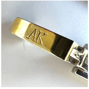 Anne Klein vintage silver and gold tone watch thumbnail 8