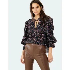 Free People "Meant To Be" Blouse Size M thumbnail 5