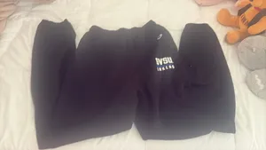 Champion grand valley state university black sweatpants thumbnail 2