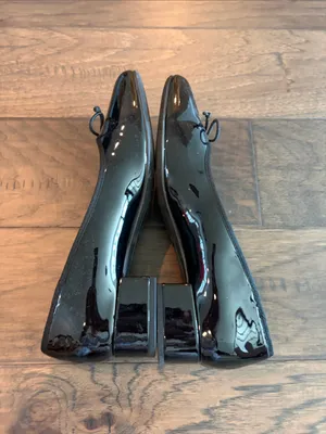 A New Day Black Patent Ballet Pumps Sz 7,5 thumbnail 4