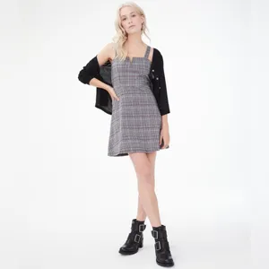 Aeropostale‎ Seriously Soft Houndstooth V-Wire Fit & Flare Dress thumbnail 8