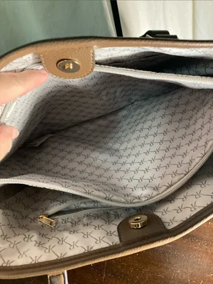 NWT Kim Roger’s chocolate Tote large thumbnail 9