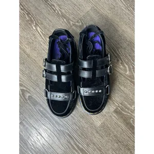 Dr. Martens Wednesday Addams Ramsay Quad Platform Mary Jane Goth Euro Grunge S 7 thumbnail 5