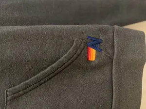 Aviator Nation 5 Stripe Hoodie & Sweatpants Set – Navy – Hoodie XS / Pants S – Preloved thumbnail 5