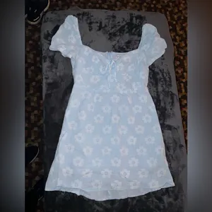 Princess Polly Shelly Mini Dress in Blue Size 6 thumbnail 13