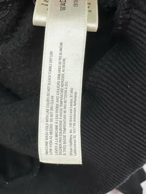 FP Movement Free People Snow‎ Flow Hoodie S Black Combo Cropped $128 thumbnail 7