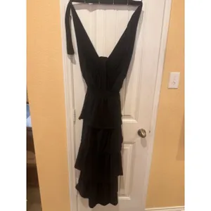 ENDLESS ROSE BLACK TIEREDDress Size 12 thumbnail 14