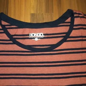 Bongo blue striped short sleeve pocket tee thumbnail 2