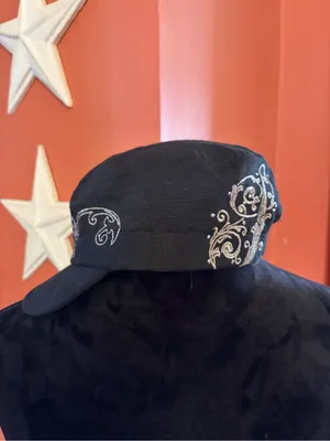 Vintage SCALA PRONTO Y2K hat Black thumbnail 4