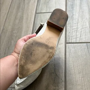 Steve Madden Textured Cream Flats thumbnail 11