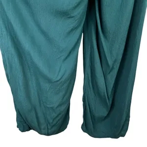 Lulus Moments That Last Hunter Green LS Cutout Jumpsuit XL thumbnail 5