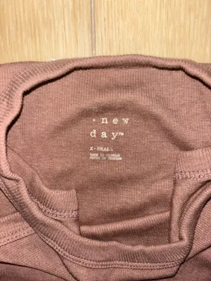Brown Ribbed Tank Top thumbnail 2