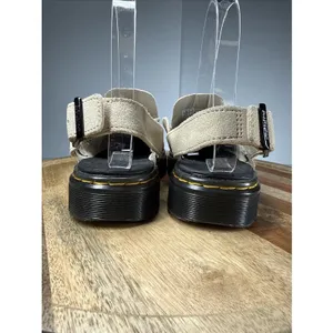 Dr. Martens Carlson Suede Slingback Clogs Mules Women's US 5 UK 3 Warm Sand thumbnail 4