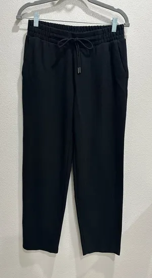 a new day Black Drawstring Jogger Pants thumbnail 1