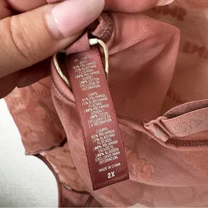 Skims After Hours Cami Bodysuit in Rose Clay Size 2X NWT thumbnail 6
