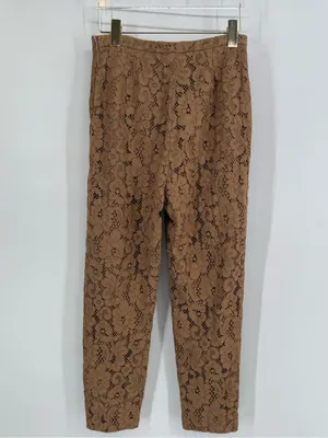 Max Mara tan lace pants size 40 - 8 us thumbnail 2