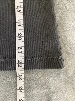 Rowan Pruitt Tank Top 100% cotton ribbed Gray boho festival casual streetwear S thumbnail 9
