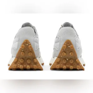 New Balance 327 Womens Rain Cloud‎ and Rose Water Size 9 Gray w/Pink Laces thumbnail 3
