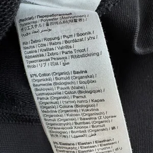 On Running Women’s Club Hoodie Organic Cotton Size Small Black Oversize Fit thumbnail 8