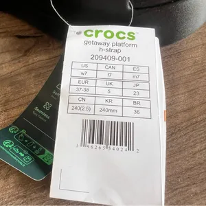 CROCS NEW Women's Getaway Platform H-Strap Shoe Size 7 #B1903 thumbnail 6