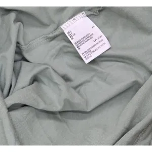 Charter Club Womens Knit Long Sleeve Pajama Shirt Top Winter Tree Toss Green S thumbnail 5