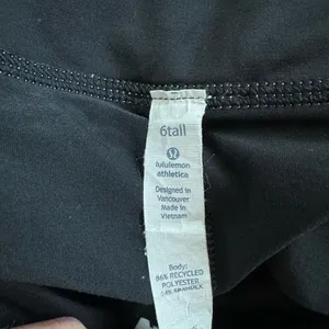 Lululemon Pace Rival Skirt Dottie Dash Grain Black Size 6 TALL Golf Tennis Small thumbnail 6