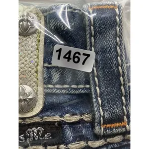 Miss Me Jeans Womens Sz 25 cuffed‎ capri Denim Embellished Fleur de lis Pockets thumbnail 12