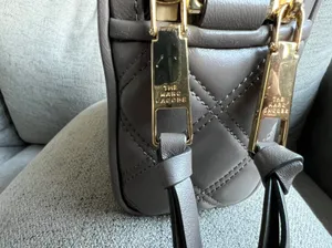 Marc Jacobs The  Quilted Softshot with jacquard strap thumbnail 11