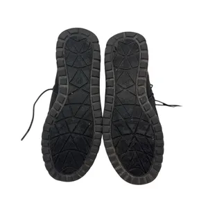 Karen Scott Black Faux Fur Lined Hiking Boots Cozy Winter Lace Up Zip‎ thumbnail 5