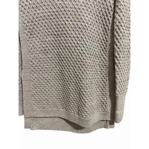 Athleta Honeycomb Tunic Sweater‎ Wool Blend Beige Women's Size Small thumbnail 5