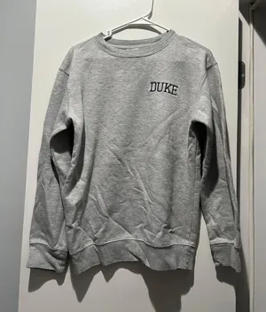 TRT CLASSIC Small Light Grey Duke Sweatshirt Gray thumbnail 2