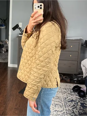 Vintage L.L. Bean Quilted Tan Puffer Jacket thumbnail 15