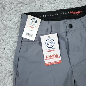 Wrangler 0 Tall ATG FWDS 5 Pocket Skinny Pants 4 Way Stretch Size 0T Gray thumbnail 4