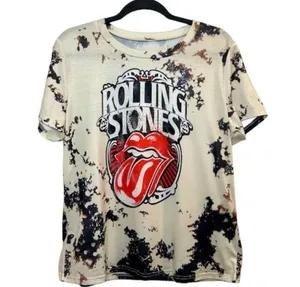 Tie Dye Rolling Stones Graphic Print T-shirt. New. thumbnail 4