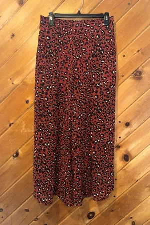 Inspired hearts cheetah sheer shorts w/ wide leg pants thumbnail 1
