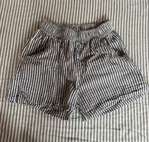 Striped Shorts Gray Size XS thumbnail 1