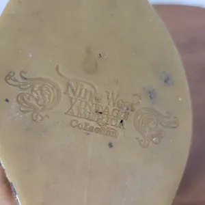 Nine West Womens Jaimy Sandals 7 Tan Leather Open Toe Cork Platform Wedge Heels thumbnail 15