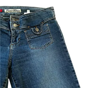 Vintage Y2K Paris Blues Low Rise Flare Jeans Juniors Size 9 thumbnail 5