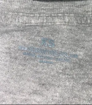 Faith Tshirt Gray Size XS thumbnail 4