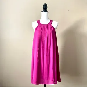 Free People FABLE | Fuchsia Shift Dress Sz S thumbnail 2