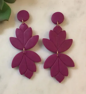 Handmade Polymer Clay Earrings thumbnail 1