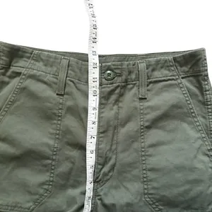 Levi's Women's Utility‎ Pants Sz 29X29 Green Stretch thumbnail 3