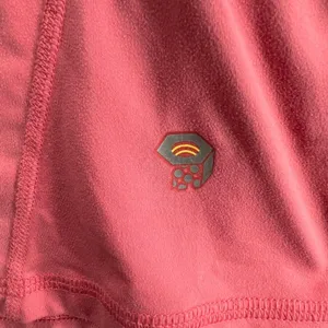 Mountain Hardwear Pullover Womens M Salmon Pink Half Zip Lightweight Sweatshirt‎ thumbnail 6