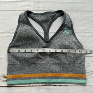 Soul by Soulcycle Seamless Split Racerback Woman's Crop Top Sports Bra Size M thumbnail 5
