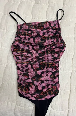 Free People Floral Bodysuit thumbnail 1