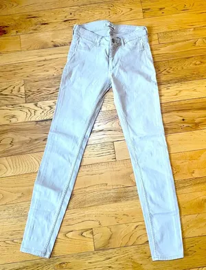 Abercrombie & Fitch Tan Five Pocket Jeans Sz 00R W24 L29 thumbnail 1