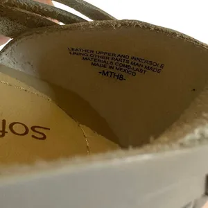 Softspots Trinidad Woven Leather White Huarache Flats Womens 6.5 Wide | New NWOT thumbnail 8
