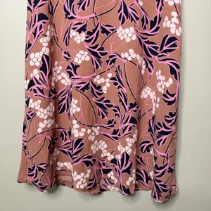 NWT Ann Taylor Factory Sheath Floral Midi Dress Brown Pink Black Size 10 Petite thumbnail 5