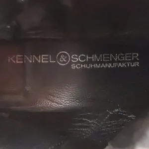 Kennel Schmenger Patent Leather Floral Pearl Ankle Boots Square‎ Toe Size 7.5 thumbnail 2