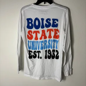 Boise State University Long Sleeve Tee White Ci Sport M thumbnail 8